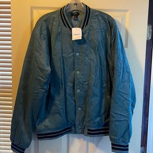 NWT Forever 21 Bomber Jacket Men’s | Large Green